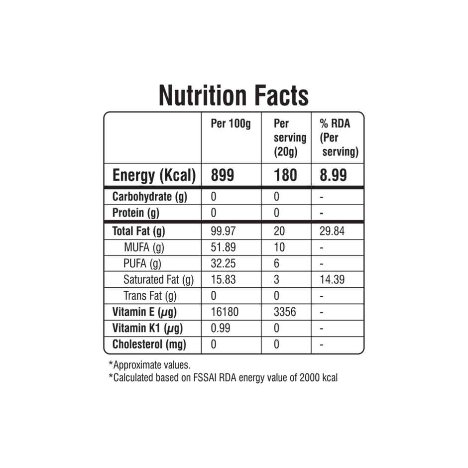 Natureland Organics Groundnut (Peanut) Cold Pressed Oil | Healthy Cooking Oil